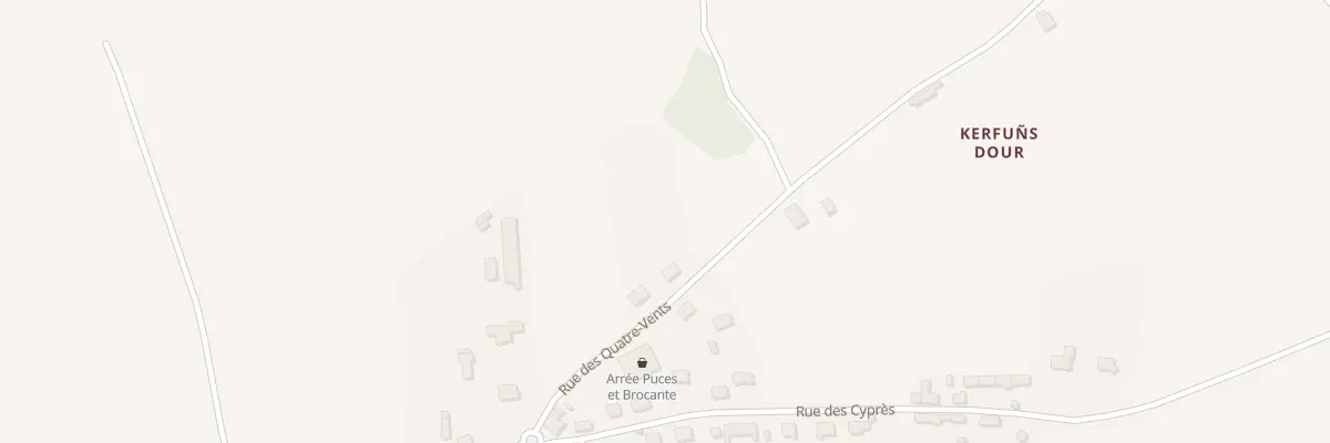 Plan du 99 Rue des Quatre Vents à Pleyben