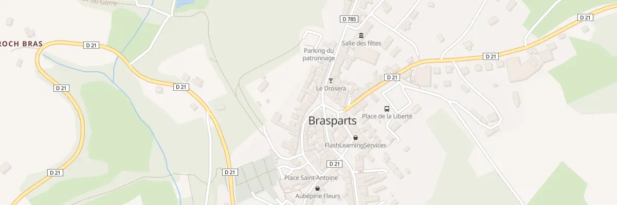 Plan du 7 Pl Sainte-Barbe à Brasparts