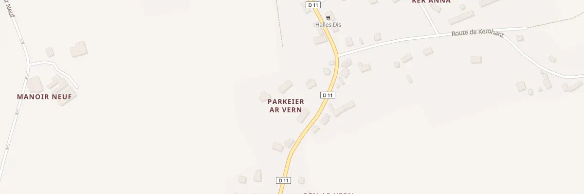 Plan du 12 Rue de Pen Ar Vern à Commana