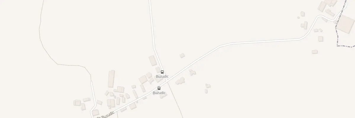 Plan du 116A Le Buzudic à Landudal