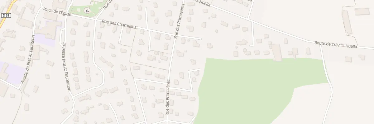 Plan du 3 Rue des Marronniers à Guiclan