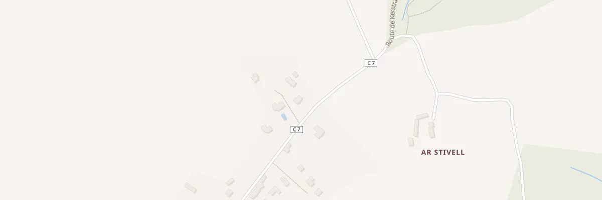 Plan du 33 Rte de Kerstrad à La Forêt-Fouesnant