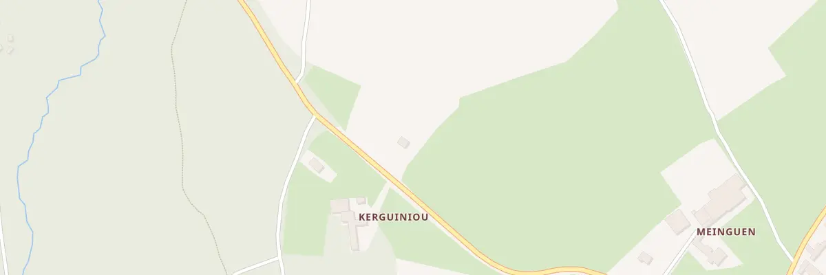 Plan du 6983G Kerguiniou à Plouénan