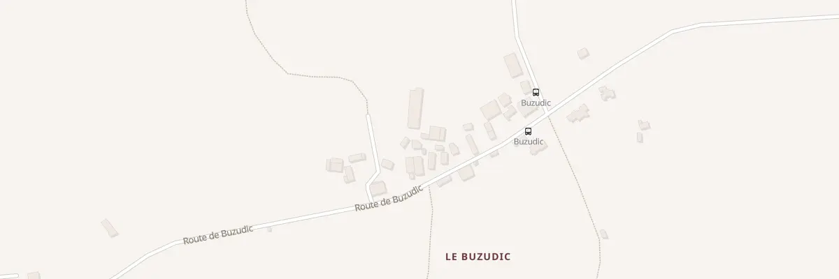 Plan du 112 Le Buzudic à Ergué-Gabéric