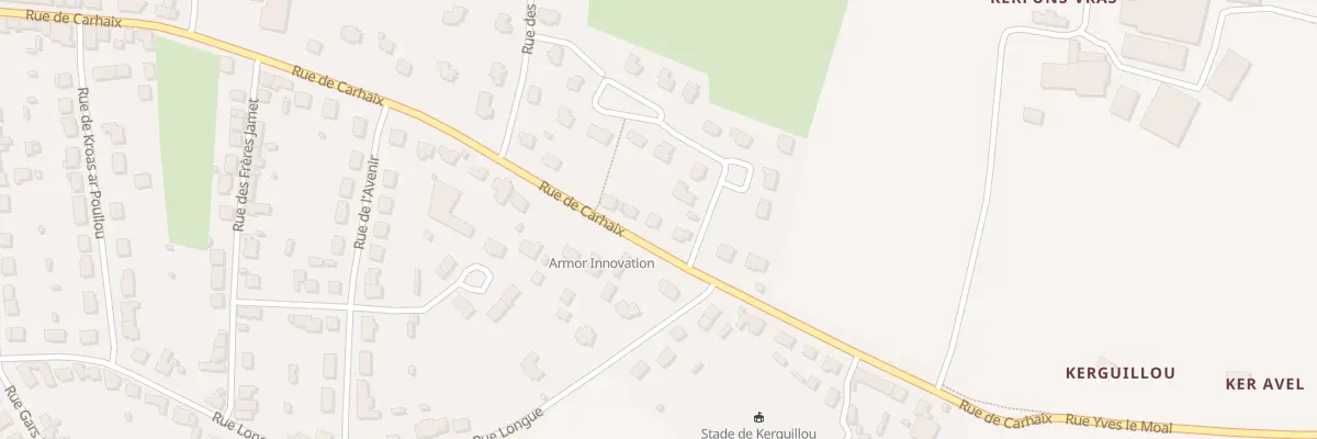 Plan du 81 Rue de Carhaix à Pleyben