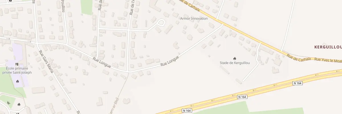 Plan du 29B Rue Longue à Pleyben
