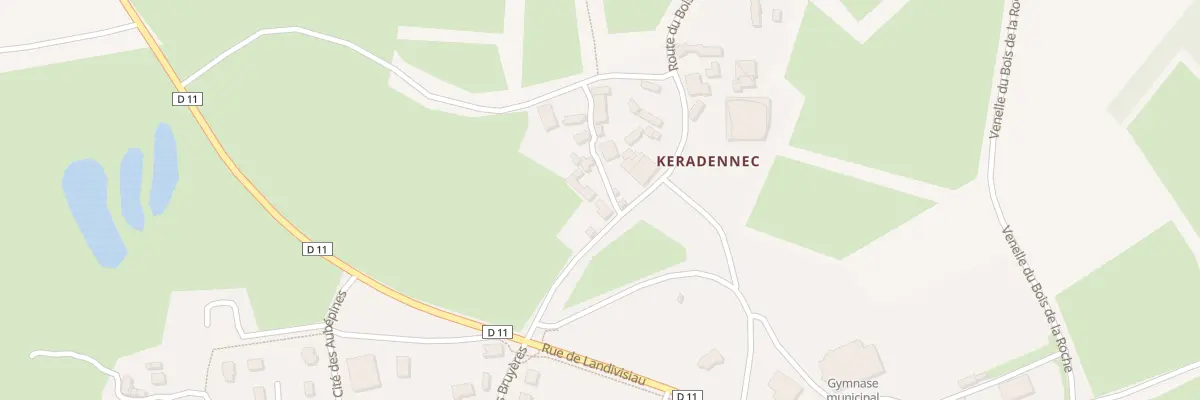 Plan du 3 Keradennec à Commana