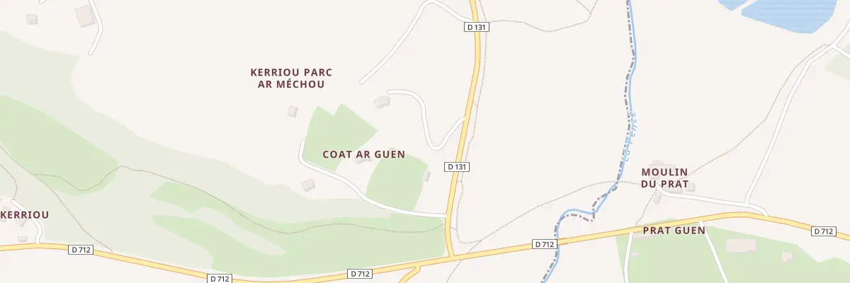 Plan du 482 Kerriou à Guiclan