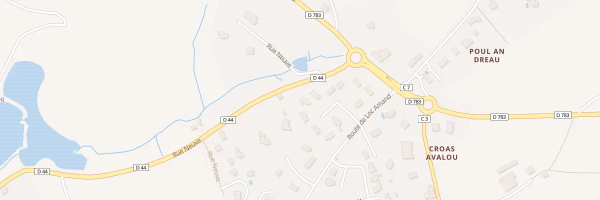 Plan du 7 Ham de Croas Avalou à La Forêt-Fouesnant