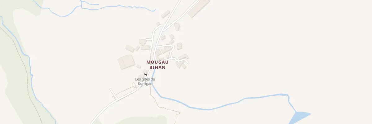 Plan du 6991D Mougau Bian à Commana