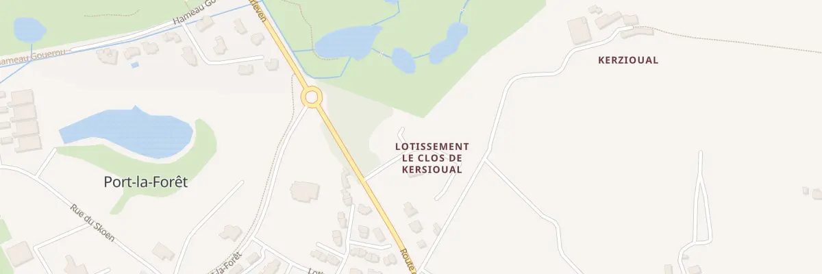 Plan du 3 Lot Le Clos de Kersioual à La Forêt-Fouesnant