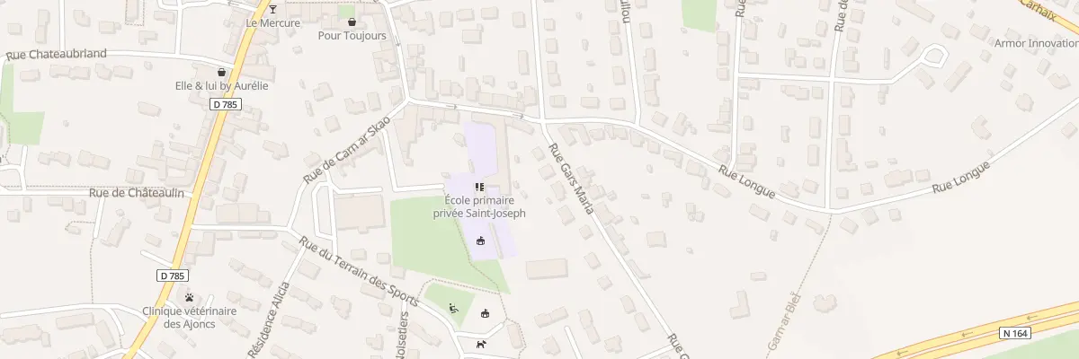 Plan du 30 Rue de Garsmaria à Pleyben
