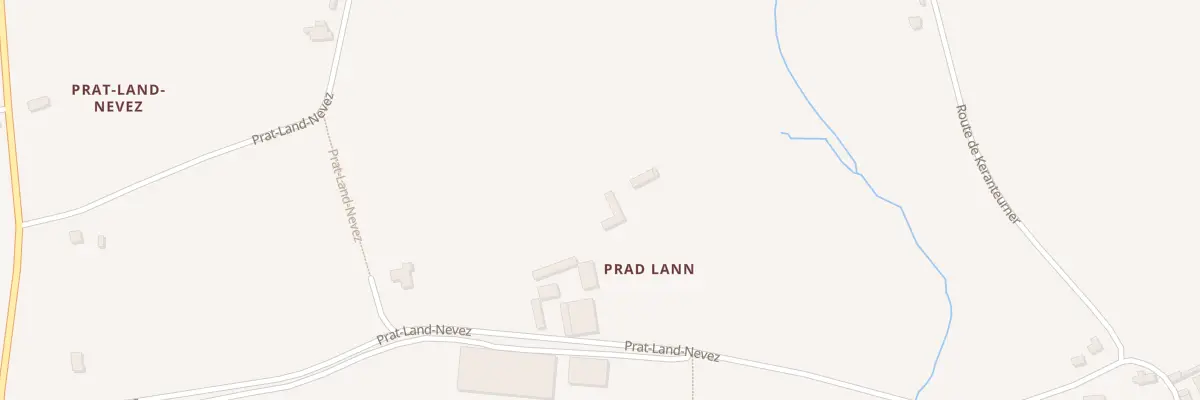 Plan du 30A Prat Land à La Forêt-Fouesnant
