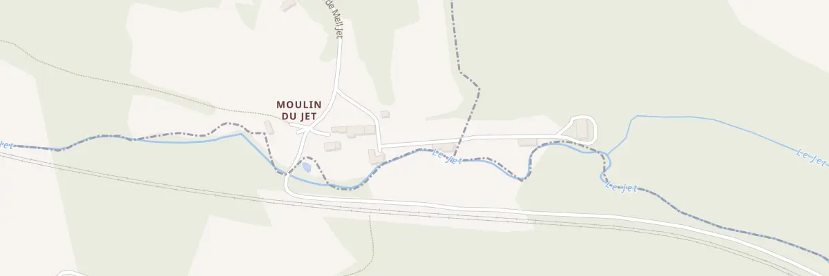 Plan du 3B Rte de Meil Jet à Ergué-Gabéric