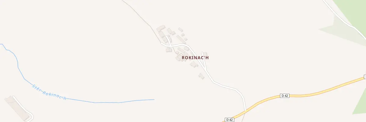 Plan du 5007 Roquinarc H à Saint-Rivoal