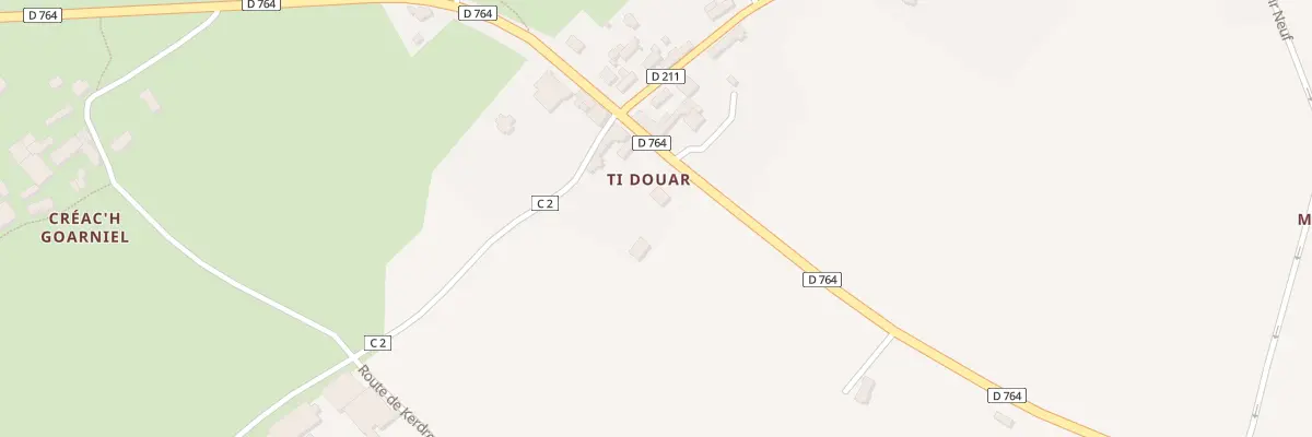 Plan du 520 Ty Douar à Commana