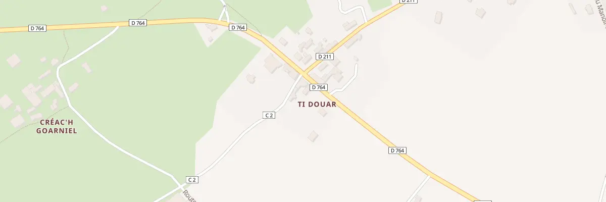 Plan du 518 Ty Douar à Commana