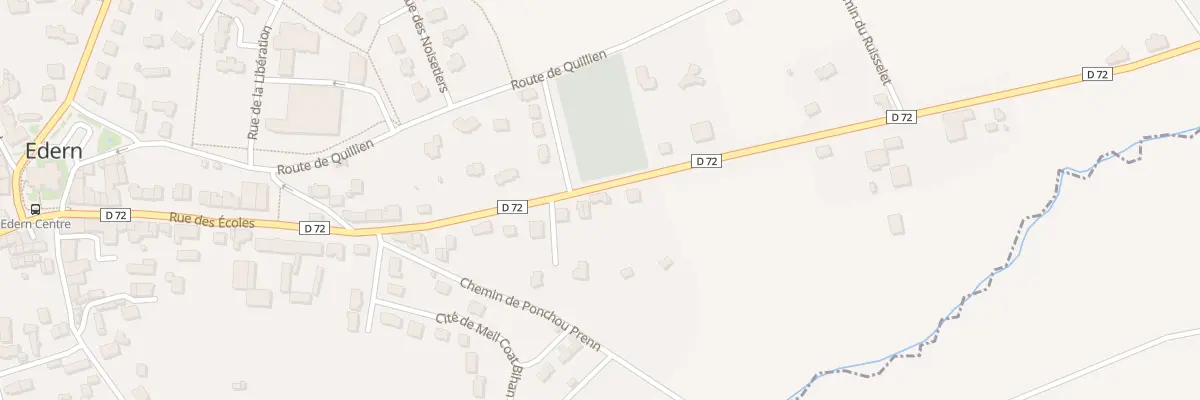 Plan du 32 Rue des Ecoles à Edern