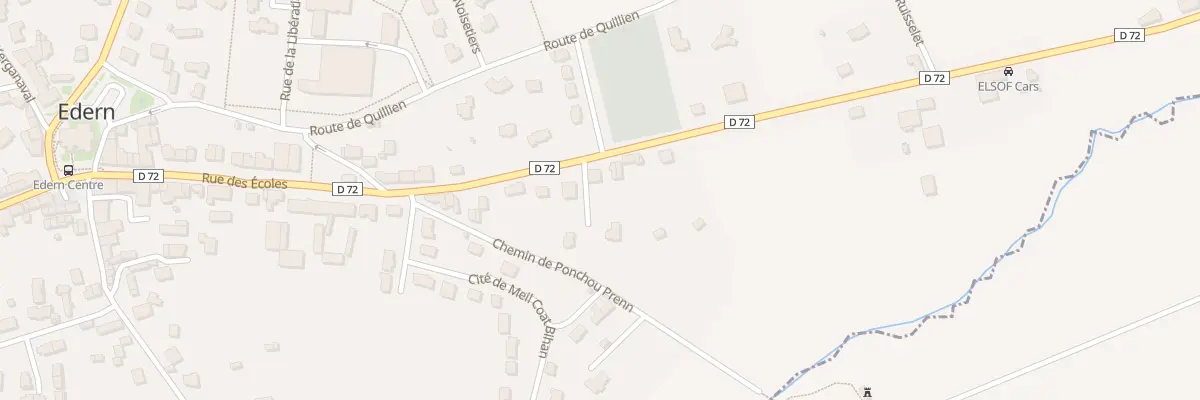 Plan du 28 Rue des Ecoles à Edern