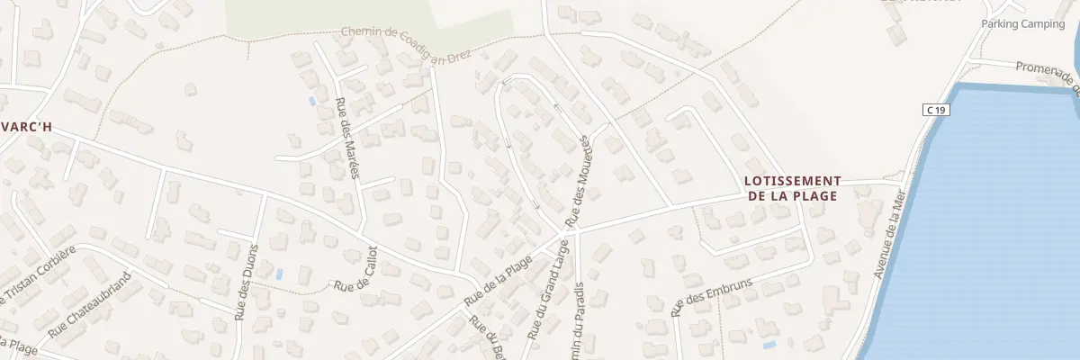 Plan du 6 Rue des Mouettes à Saint-Pol-de-Léon