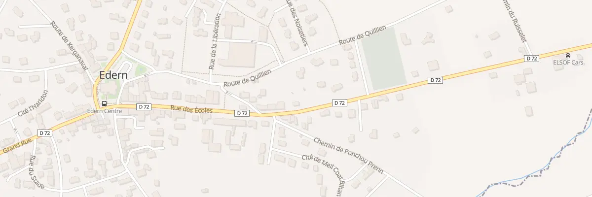 Plan du 31 Rue des Ecoles à Edern