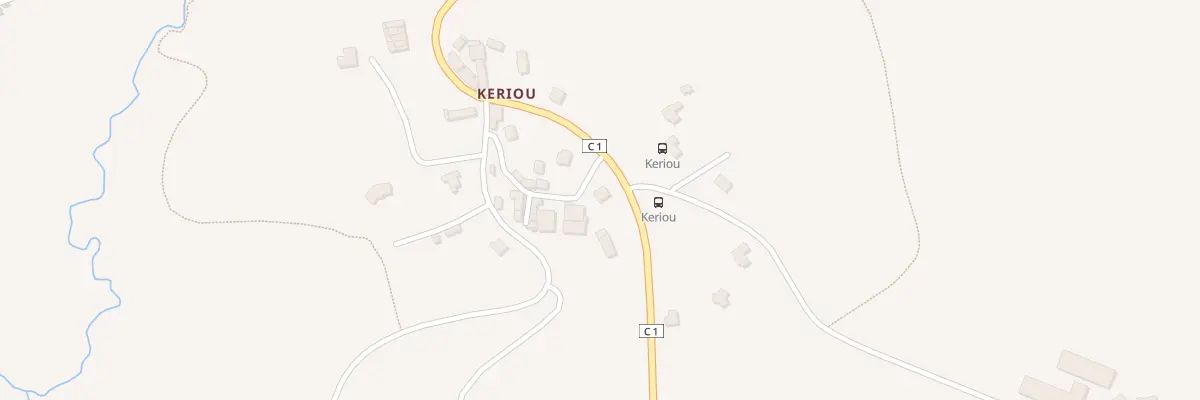 Plan du 157A Keriou à Landudal