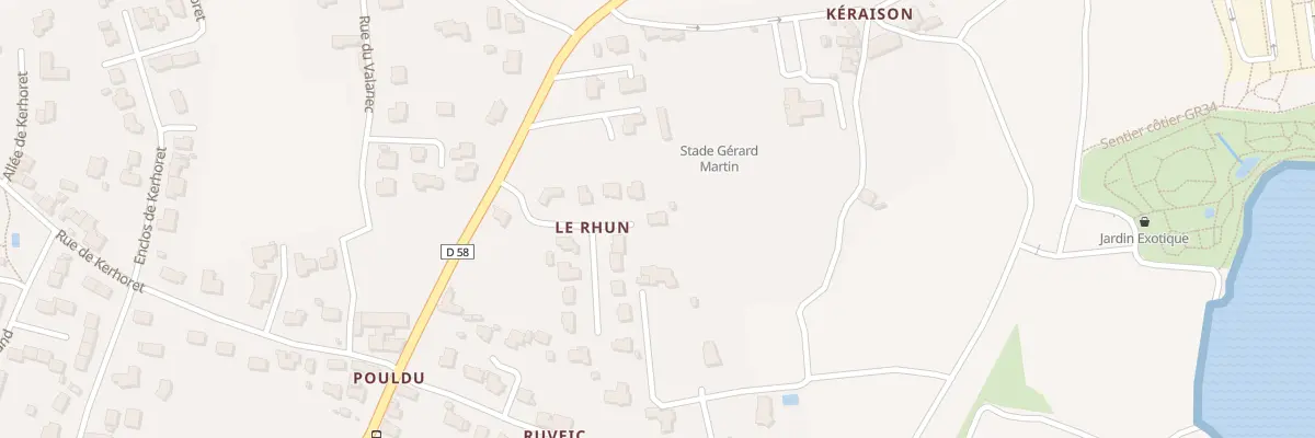 Plan du 5 Clos de Kéraison à Roscoff