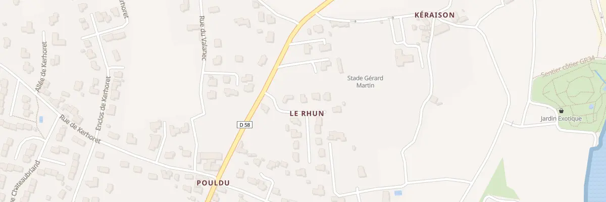 Plan du 2 Clos de Kéraison à Roscoff