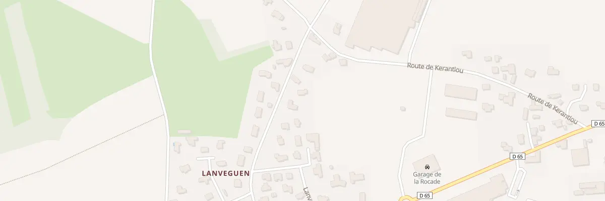 Plan du 6 Lanveguen à Plouénan