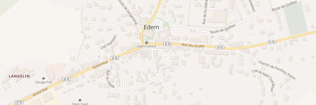 Plan du 4B Pl de L Eglise à Edern