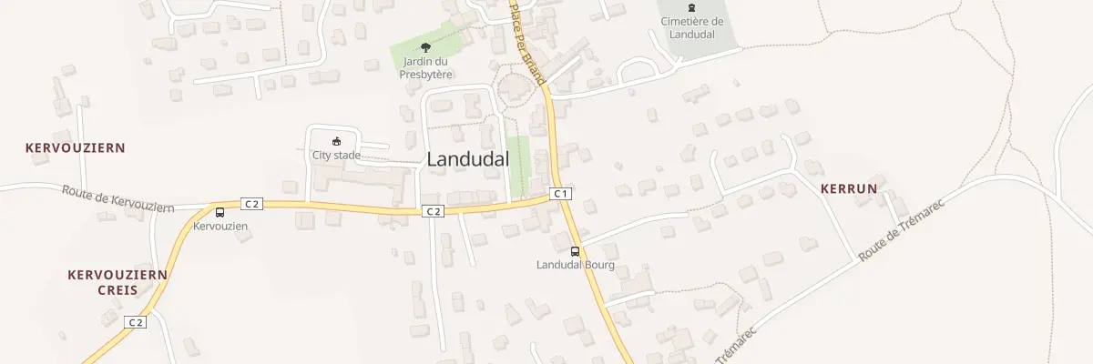 Plan du 10 Rue Jehan de Quelen à Landudal