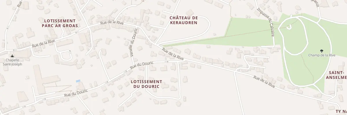Plan du 68 Rue de la Rive à Saint-Pol-de-Léon