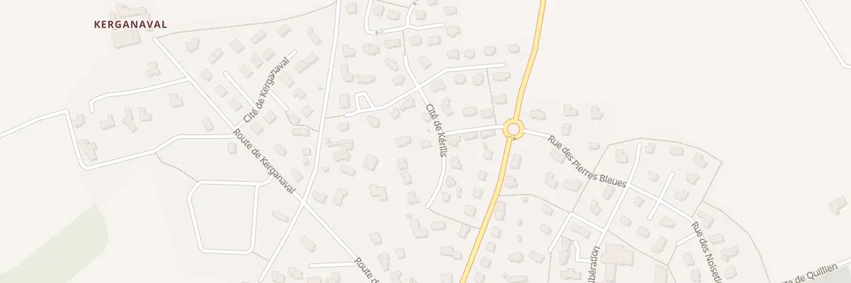 Plan du 19 Cité de Kerilis à Edern