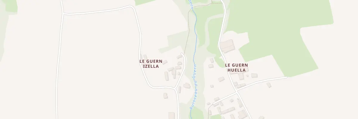 Plan du 237 Le Guern à Guiclan