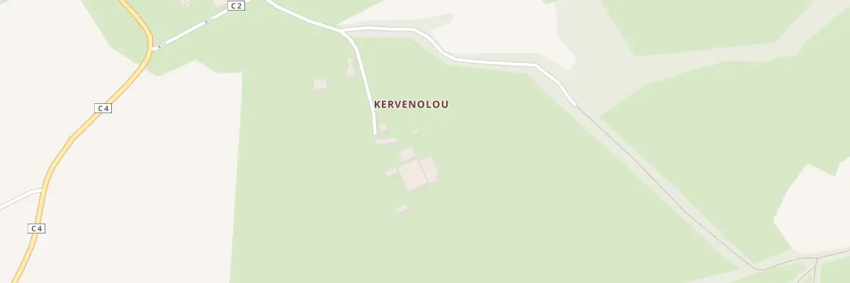 Plan du 380 Kervenolu à Commana
