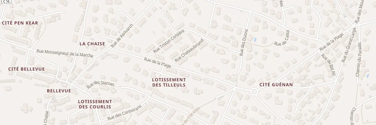 Plan du 4 Rue Châteaubriand à Saint-Pol-de-Léon