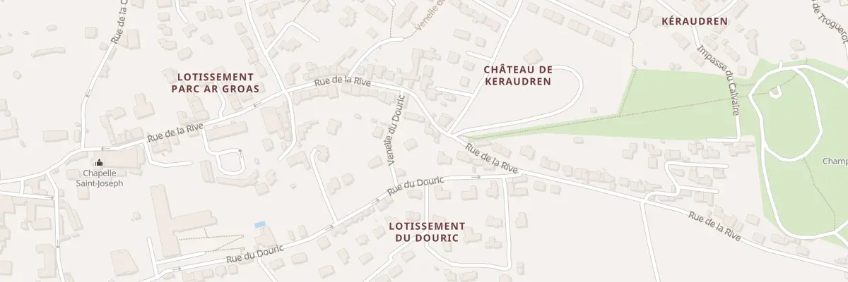 Plan du 62 Rue de la Rive à Saint-Pol-de-Léon