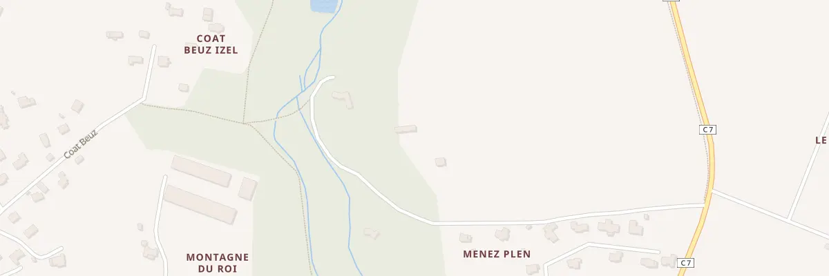 Plan du 430 Beg Aël à La Forêt-Fouesnant