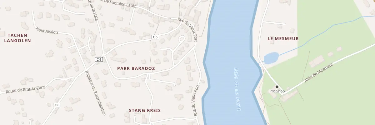 Plan du 5743F Rte de Kerambarber à La Forêt-Fouesnant
