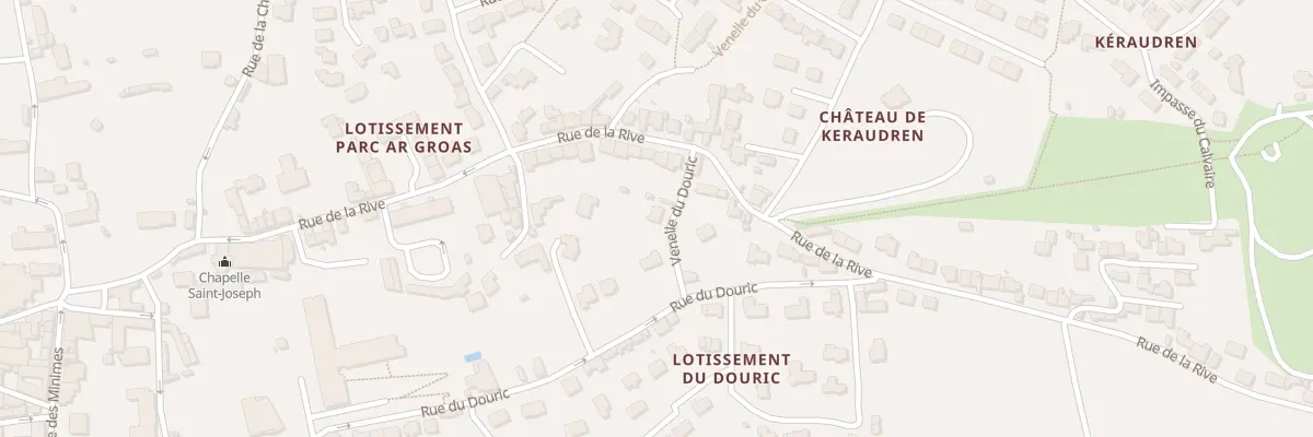 Plan du 6 Ven du Douric à Saint-Pol-de-Léon