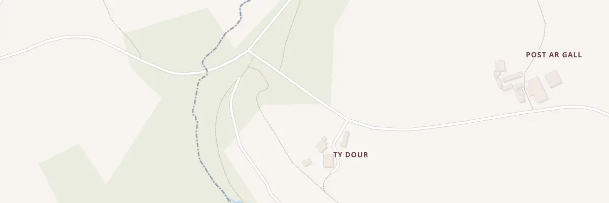 Plan du 5267A Ty Dour à Commana