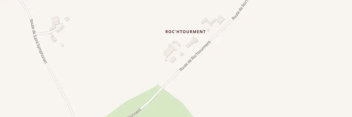 Plan du 392 Rochtourment à Edern