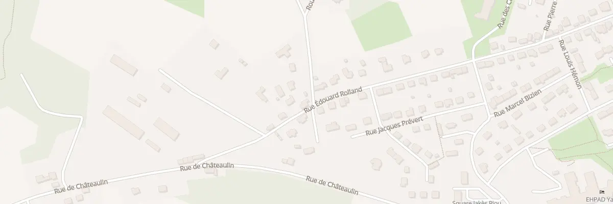 Plan du 54 Rue Edouard Rolland à Pleyben