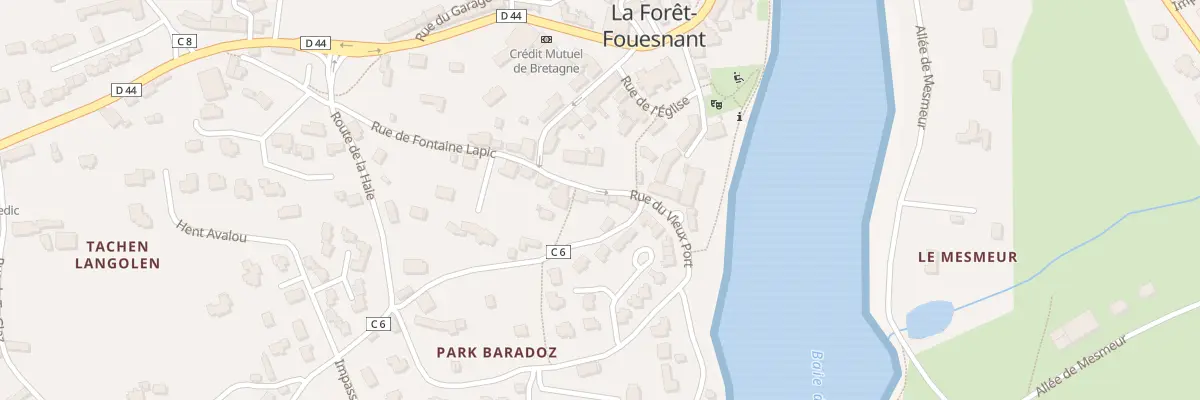 Plan du 24 Rue du Vieux Port à La Forêt-Fouesnant