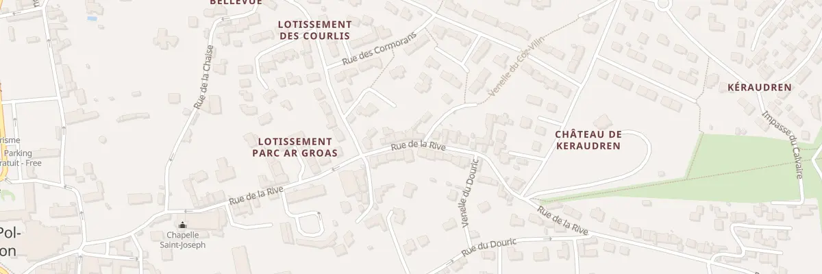 Plan du 45 Rue de la Rive à Saint-Pol-de-Léon