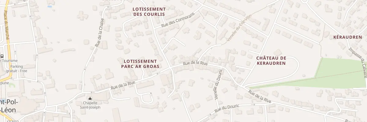 Plan du 41 Rue de la Rive à Saint-Pol-de-Léon