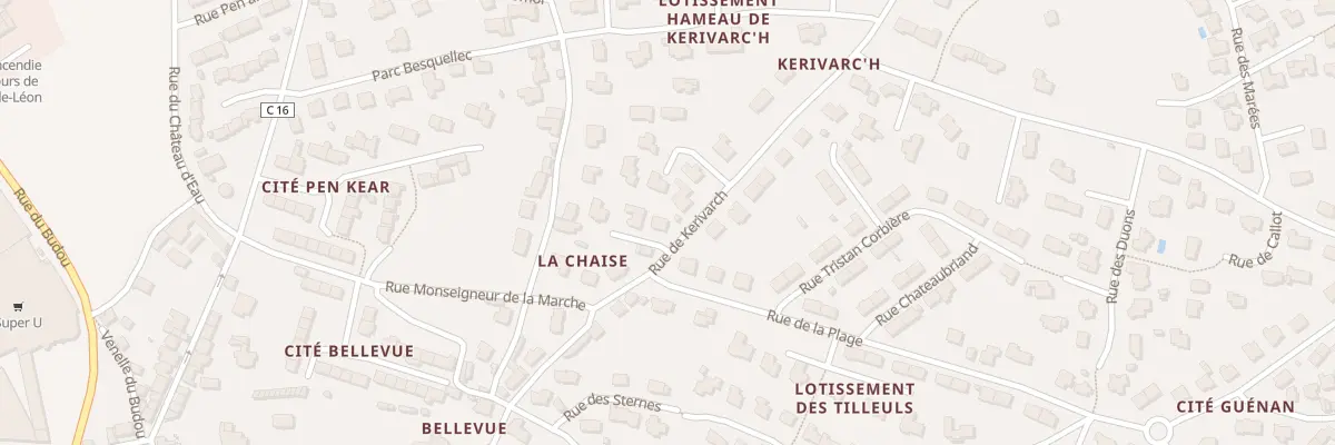 Plan du 3 Rue de Kerivarch à Saint-Pol-de-Léon