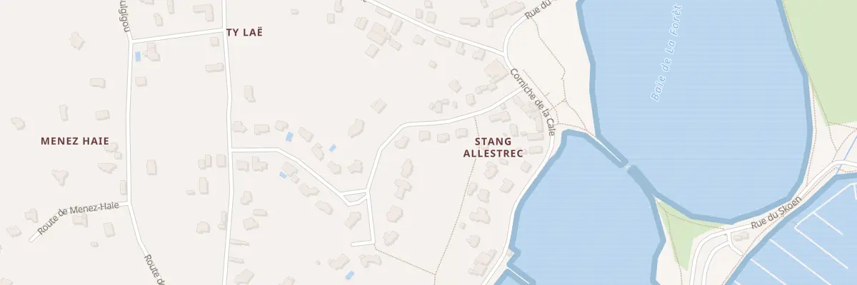 Plan du 7 Ham de Stang Allestrec à La Forêt-Fouesnant