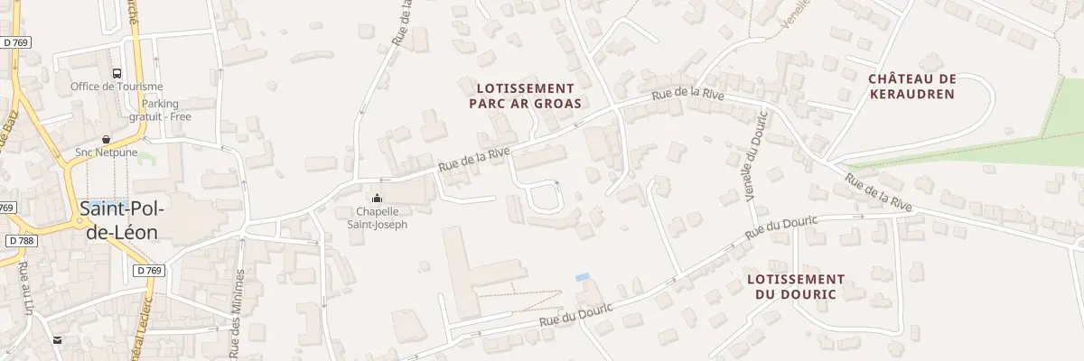 Plan du 30 Rue de la Rive à Saint-Pol-de-Léon