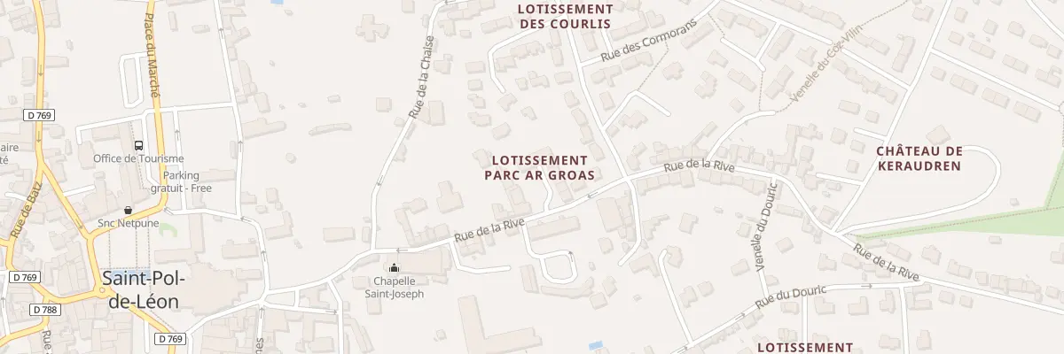 Plan du 29C Rue de la Rive à Saint-Pol-de-Léon